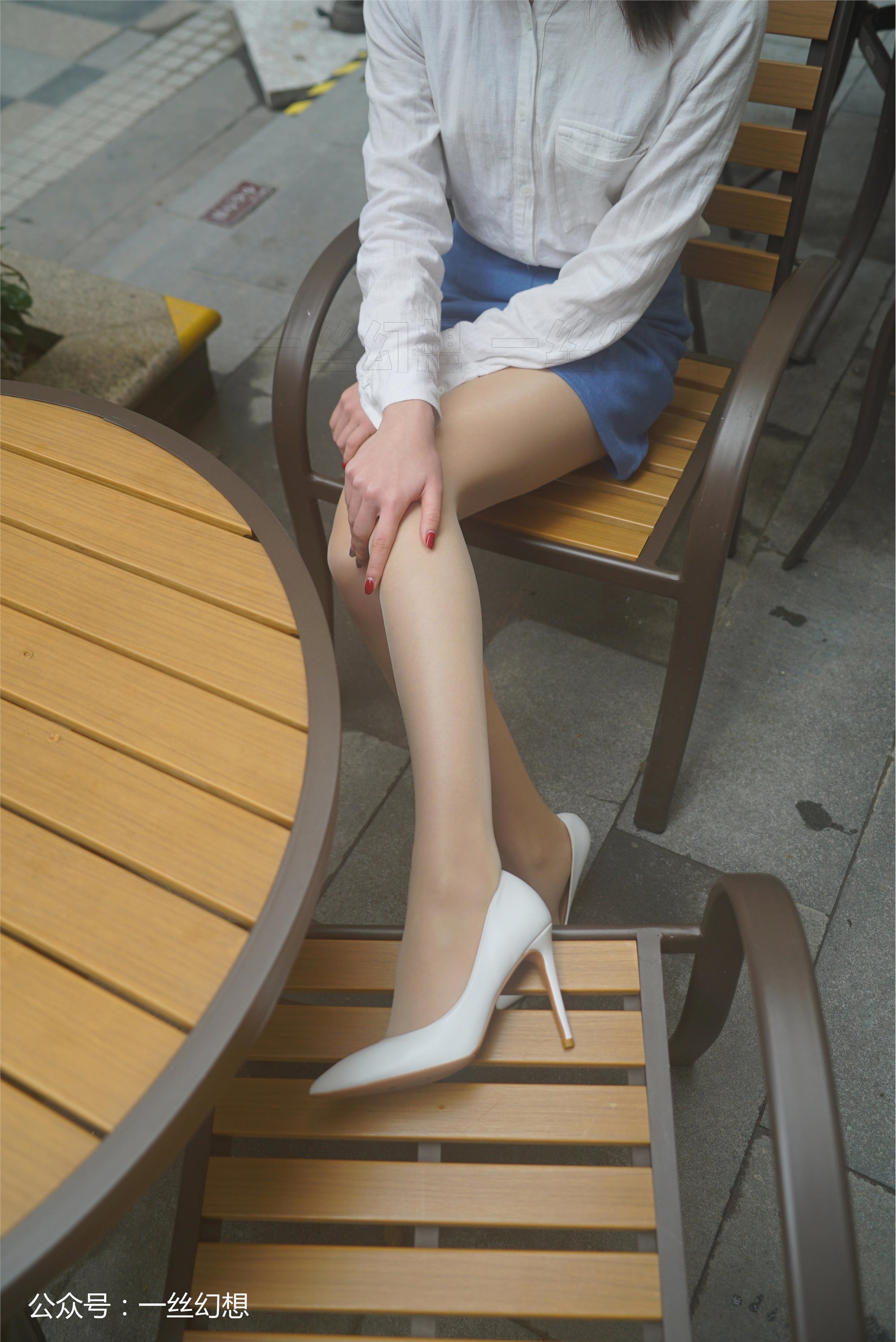 高丝女子图鉴 袜小喵×一丝幻想 NZ050 茜茜